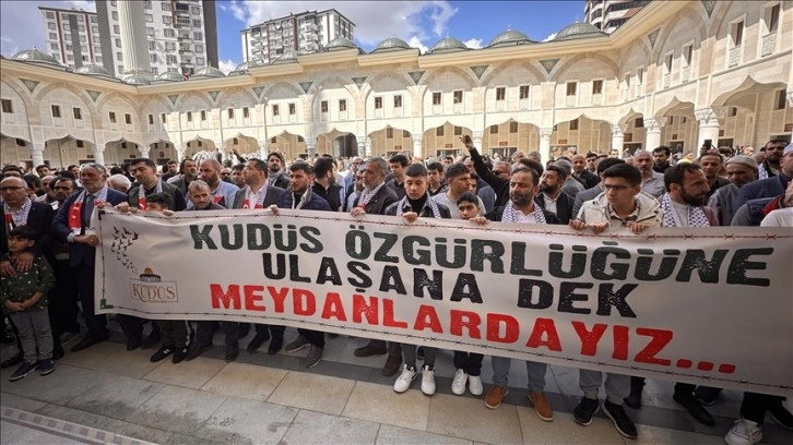 İsrail'in Gazze'deki saldırıları protesto edildi