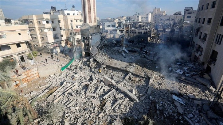 İsrail'in Gazze'ye düzenlediği saldırılarda ölenlerin sayısı 17 bin 487 kişiye yükseldi