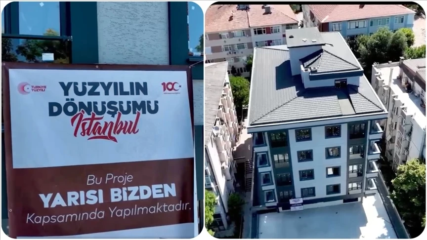 İstanbul'da 73 bin konut ‘Yarısı Bizden’ kampanyasıyla dönüştürüldü