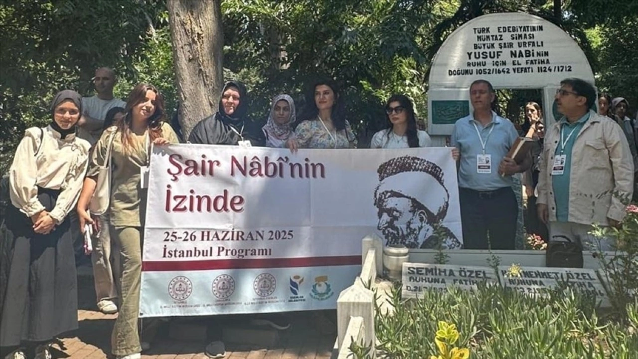 İstanbul'da "Şair Nabi'nin İzinde" programı kapsamında anma etkinlikleri düzenle