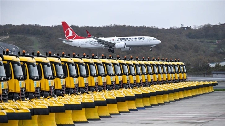 İstanbul Havalimanı'nda kış hazırlıkları tamamlandı