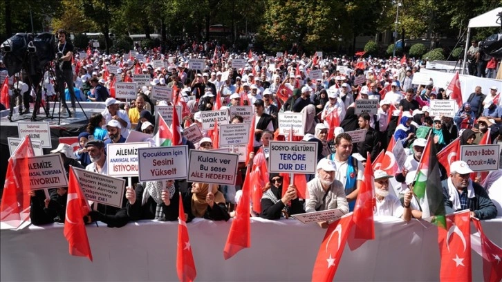İstanbul'da LGBT propagandasına karşı