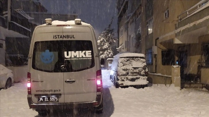 İstanbul'un farklı noktalarında UMKE ekipleri görevlendirildi