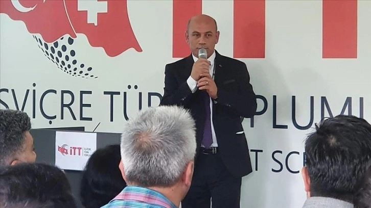İsviçre Türk Toplumu Genel Başkanlığına yeniden Suat Şahin seçildi