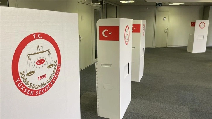 İsviçre'de Türkiye'deki Cumhurbaşkanı ve Milletvekili Seçimleri için oy verme işlemi yarın