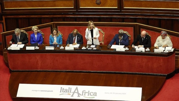 İtalya-Afrika Zirvesi sona erdi