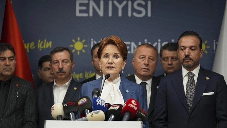 İYİ Parti Genel Başkanı Akşener: En kısa sürede olağanüstü seçimli kongremizi toplayacağız