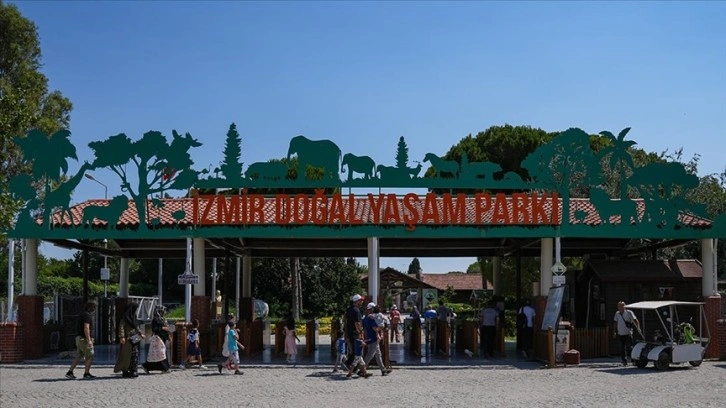 İzmir Doğal Yaşam Parkı bayramda çocuklu aileleri ağırladı