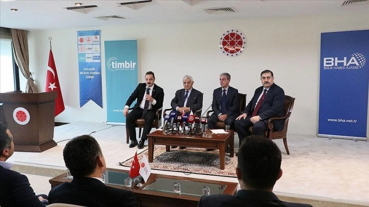 İzmir'de düzenlenen Balkan Medya Forumu'nda 'birlik' vurgusu