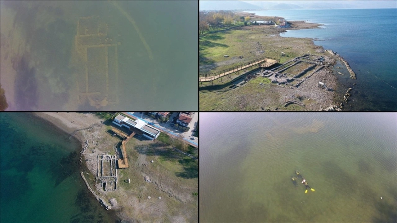 İznik'teki bazilikaya 2014'te dalış yapan akademisyen o gün yaşadıklarını anlattı