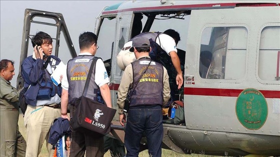 Japonya'da düşen helikopterde 9 kişi öldü