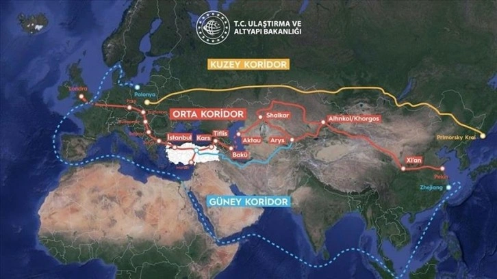 Jeopolitik gelişmeler Türkiye'nin Orta Koridor'daki rolünü güçlendiriyor