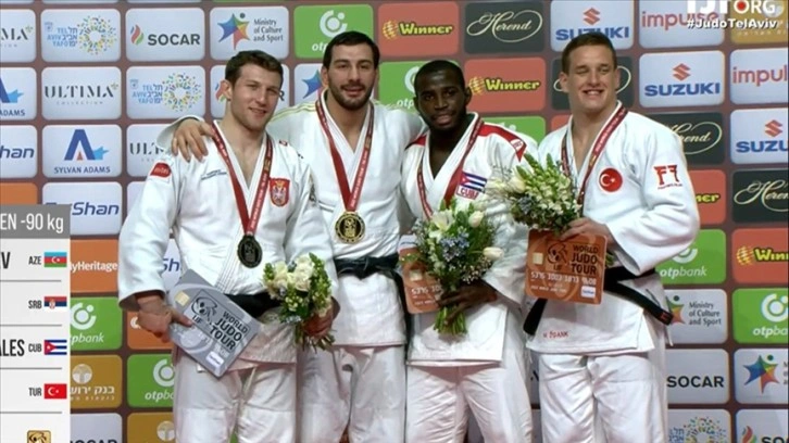 Judoda Tel Aviv Grand Slam'da Mihael Zgank bronz madalya aldı