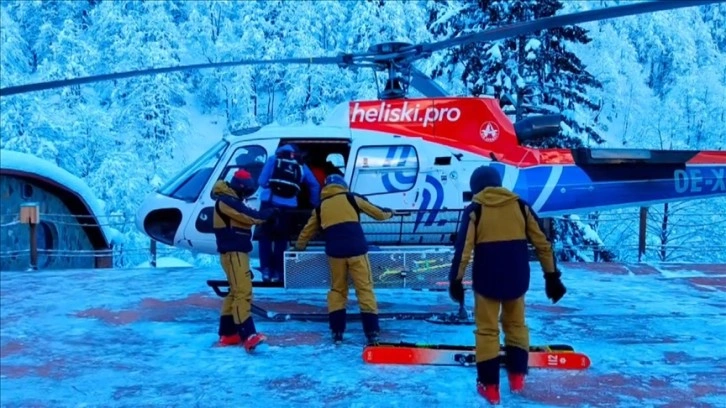 Kaçkar Dağları'nda 'heliski' heyecanı başladı