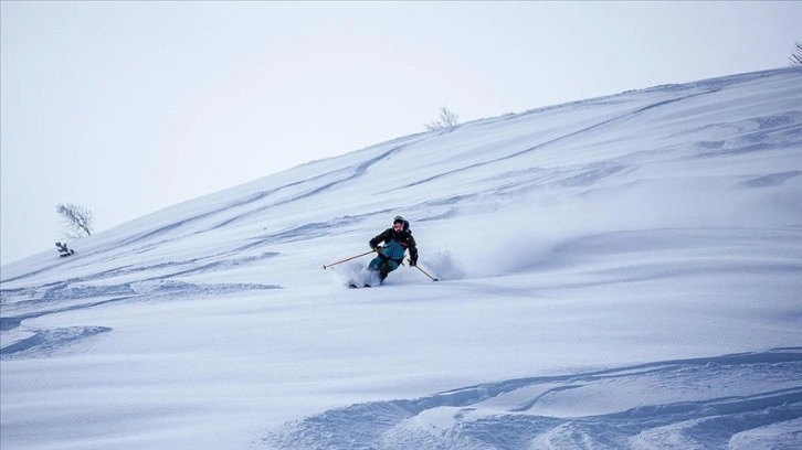 Kaçkar Dağları'nda 'heliski' heyecanı sona erdi