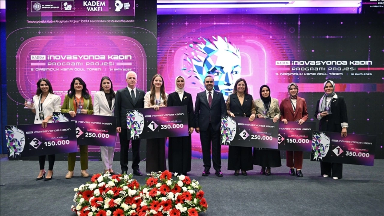 KADEM İnovasyonda Kadın Programı 9. Girişimcilik Kampı Ödül Töreni gerçekleştirildi