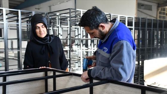 Kadın elinin değdiği fabrika Avrupa'ya ihracat yapıyor