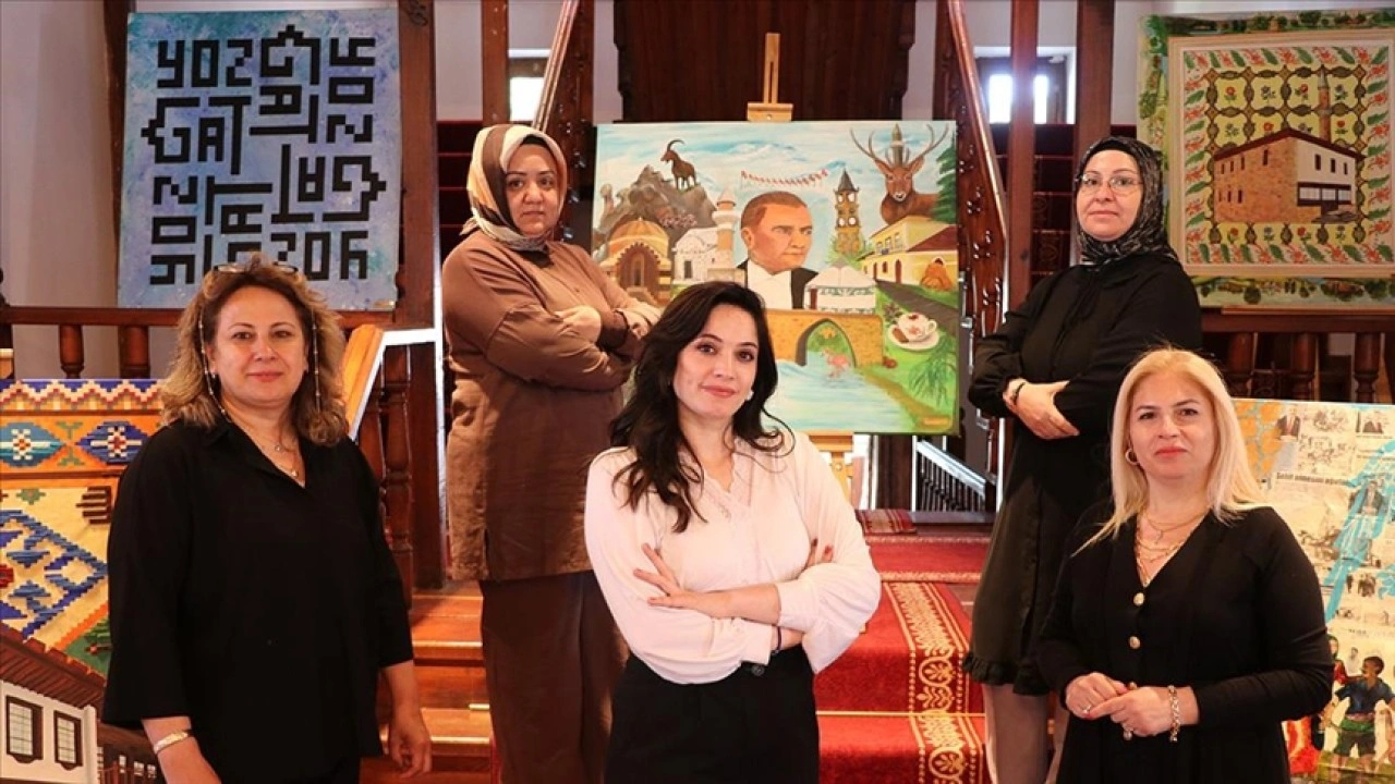 Kadın usta öğreticiler, Yozgat'ın kültürel mirasını sanatla tanıtıyor