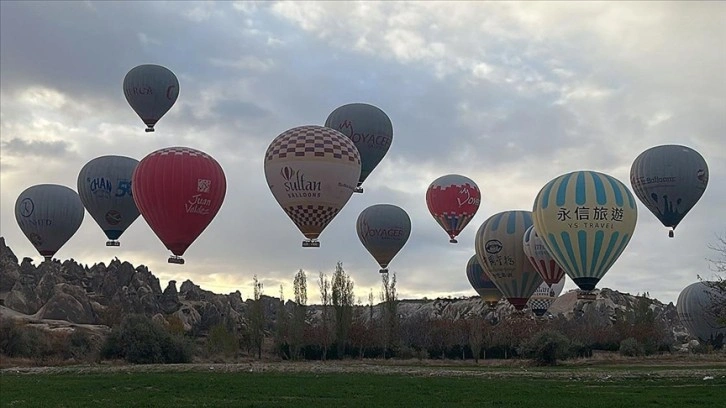 Kapadokya'da balon turu 12 gün aradan sonra yapılabildi