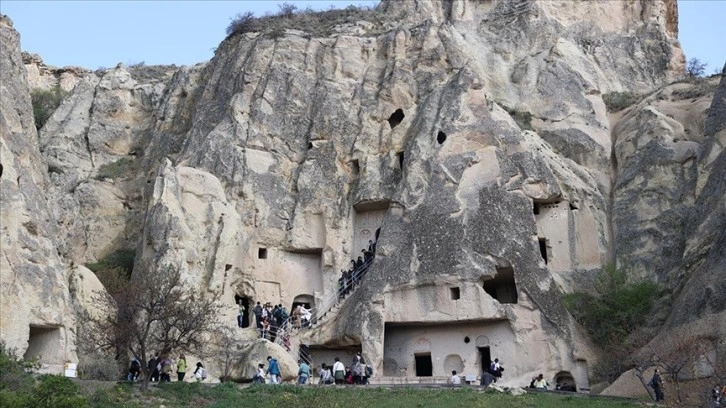 Kapadokya'da yılın çeyreğinde 531 bin 607 turist ağırlandı