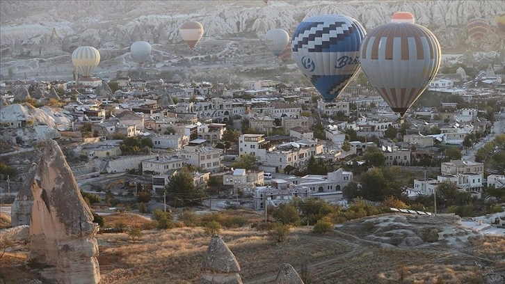 Kapadokya'daki müze ve ören yerlerinin ziyaretçi sayısı 10 ayda 3,6 milyona ulaştı