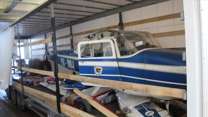 Kapıkule'de bir tırda 'Cessna' tipi uçak ele geçirildi