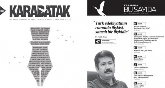 Karabatak dergisinin 22. sayısı çıktı