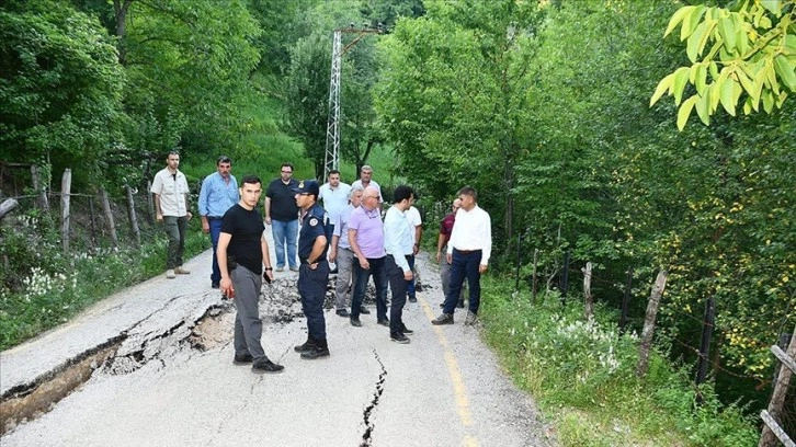 Karabük'te selde zarar gören bölgelerde onarım çalışmaları sürüyor