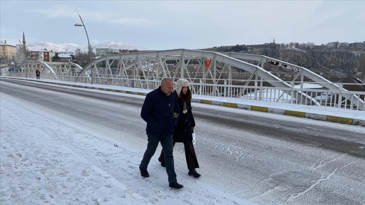 Kars, Ardahan ve Ağrı'da kar etkili oldu