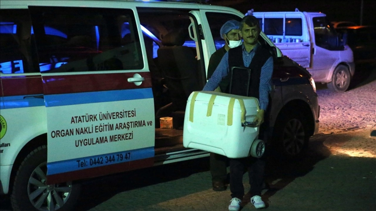 Kars'ta vefat eden 64 yaşındaki hastanın organları vasiyeti üzerine 3 hastaya umut olacak