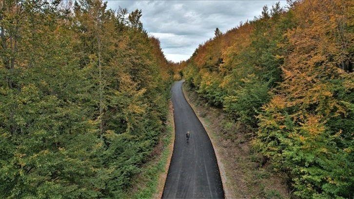 Kastamonu sonbaharın bütün renklerini yansıtıyor