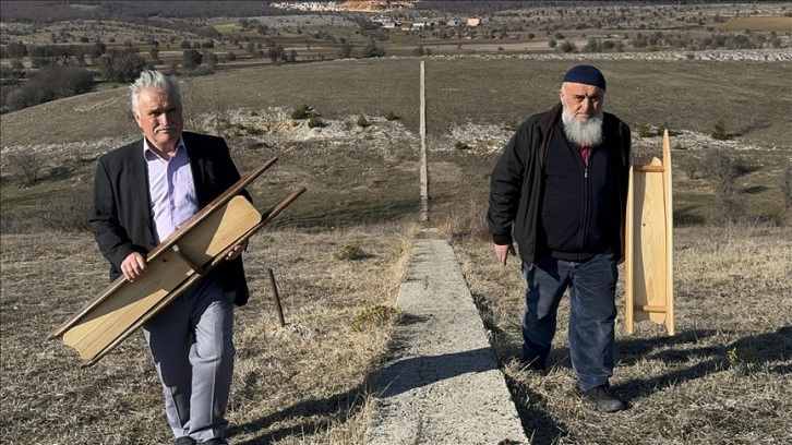 Kastamonu'da 600 yıllık geleneksel kızak yarışları kar yağmadığı için yapılamadı