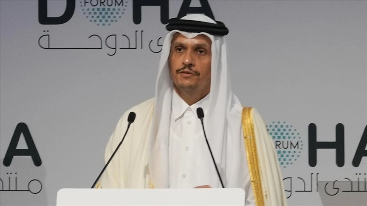 Katar Başbakanı Al Sani'den kalıcı çözüm için Filistin Devleti vurgusu