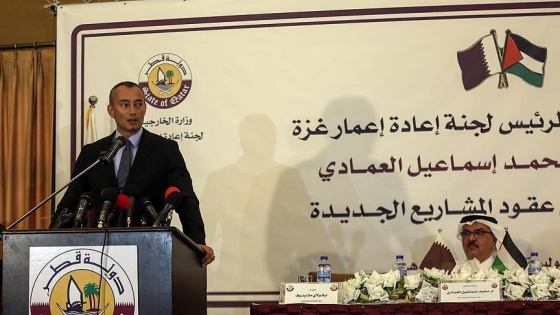 Katar son 5 yılda Gazze'de 500 milyon dolarlık projelere imza attı