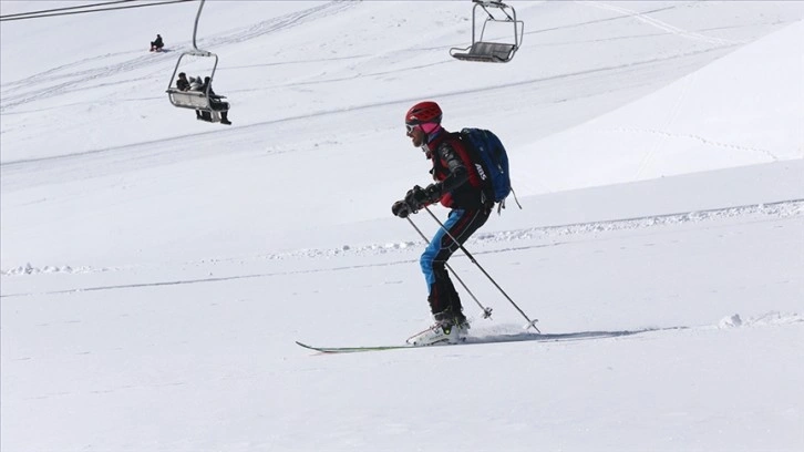 Kayak merkezlerinde en fazla kar kalınlığı Hakkari'de ölçüldü