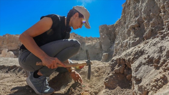 Kaymakam tarihin gün yüzüne çıkarılması için kazılarda gönüllü çalışıyor