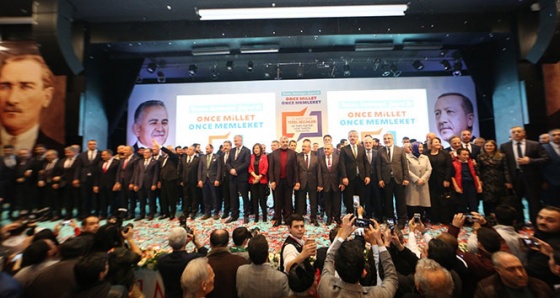 Kayseri'de Cumhur İttifakı’nın adayları tanıtıldı