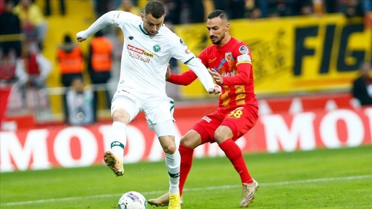 Kayserispor evinde kaybetti