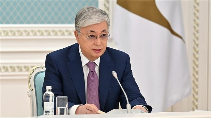 Kazakistan Cumhurbaşkanı Tokayev'den, Cumhurbaşkanı Erdoğan'a geçmiş olsun telefonu