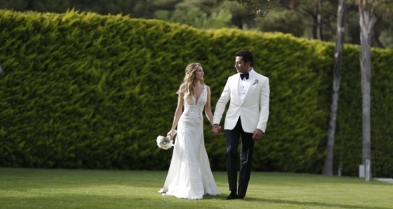 Kenan İmirzalıoğlu ve Sinem Kobal dünyaevine girdi