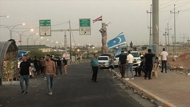 Kerkük'te yaşanan protestolardan dolayı sokağa çıkma yasağı ilan edildi