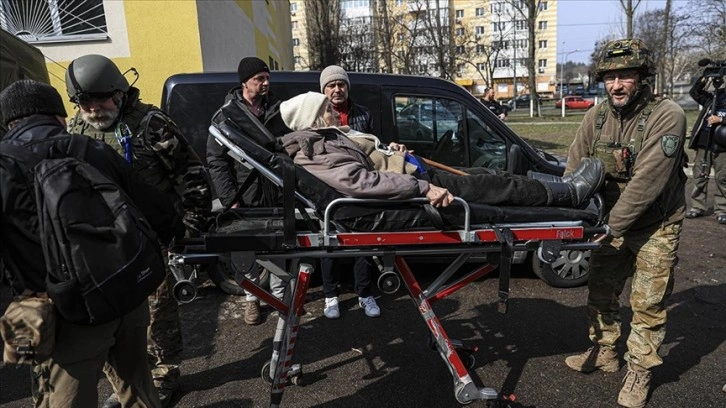 Kiev bölgesindeki çatışmaların kısmen azalmasıyla İrpin'den tahliyeler arttı