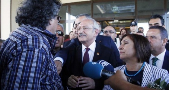 Kılıçdaroğlu’nu protesto eden heykeltıraş serbest