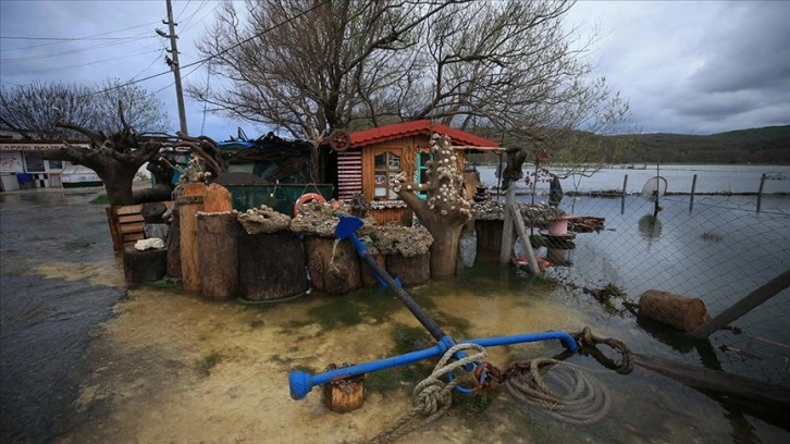 Kırklareli'nde İstanbul'a su sağlayan Kazandere Barajı taştı