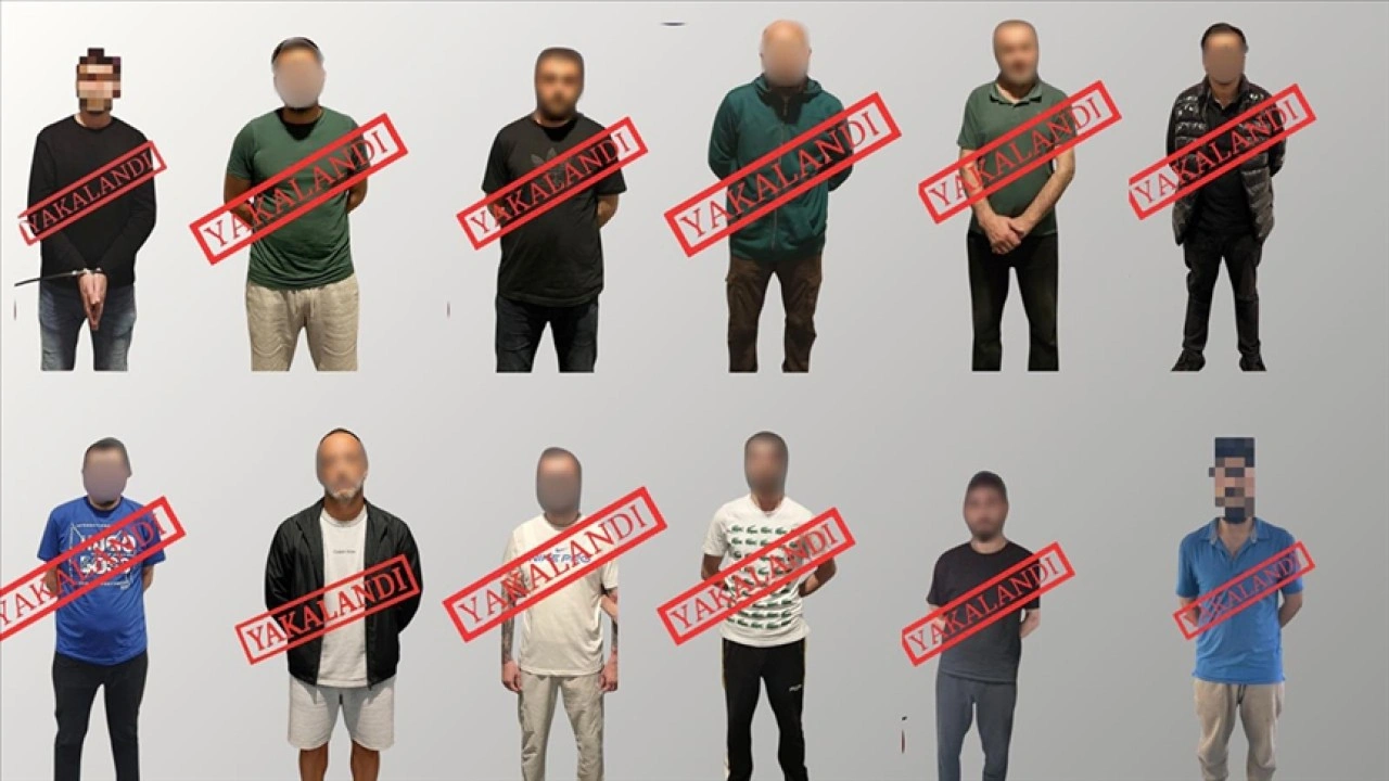 Kırmızı bültenle aranan 11, ulusal seviyede aranan 1 kişi yakalanarak Türkiye'ye getirildi