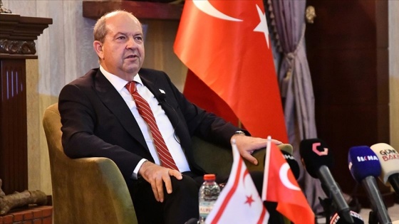 KKTC Cumhurbaşkanı Tatar'dan 'daha güçlü bir Türk ulusu' açıklaması
