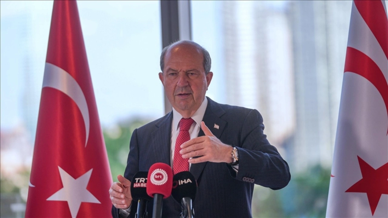 KKTC Cumhurbaşkanı Tatar: Egemen eşitliğimiz kabul edilmeden müzakere sürecine geçilmeyecek