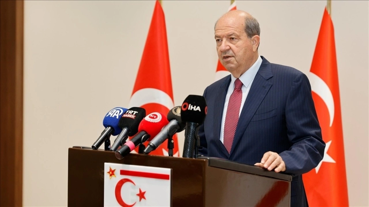 KKTC Cumhurbaşkanı Tatar: Taraflar arası resmi müzakerelere geçme şartlarımız belli"