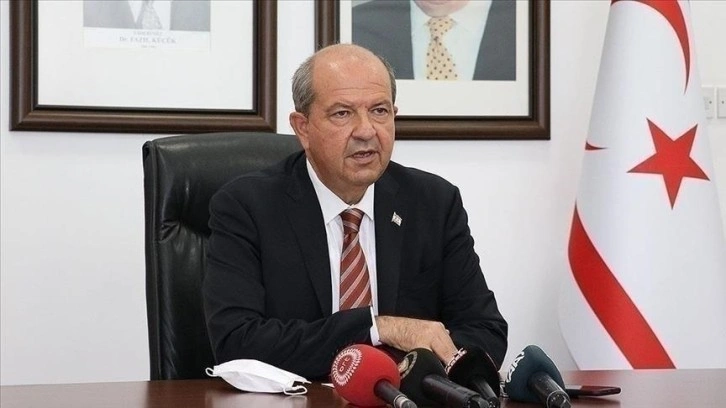 KKTC Cumhurbaşkanı Tatar'dan Rum lider Anastasiadis'in açıklamalarına tepki
