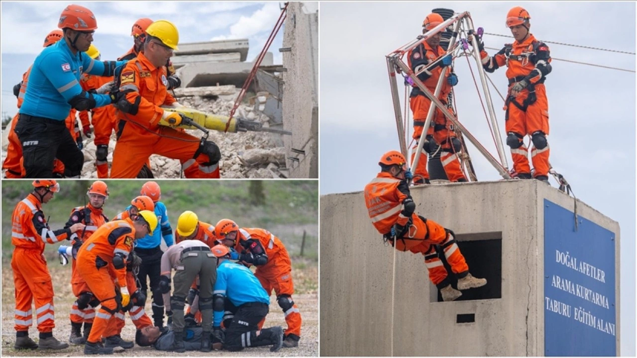 KKTC ve Türkiye'den ortak deprem tatbikatı